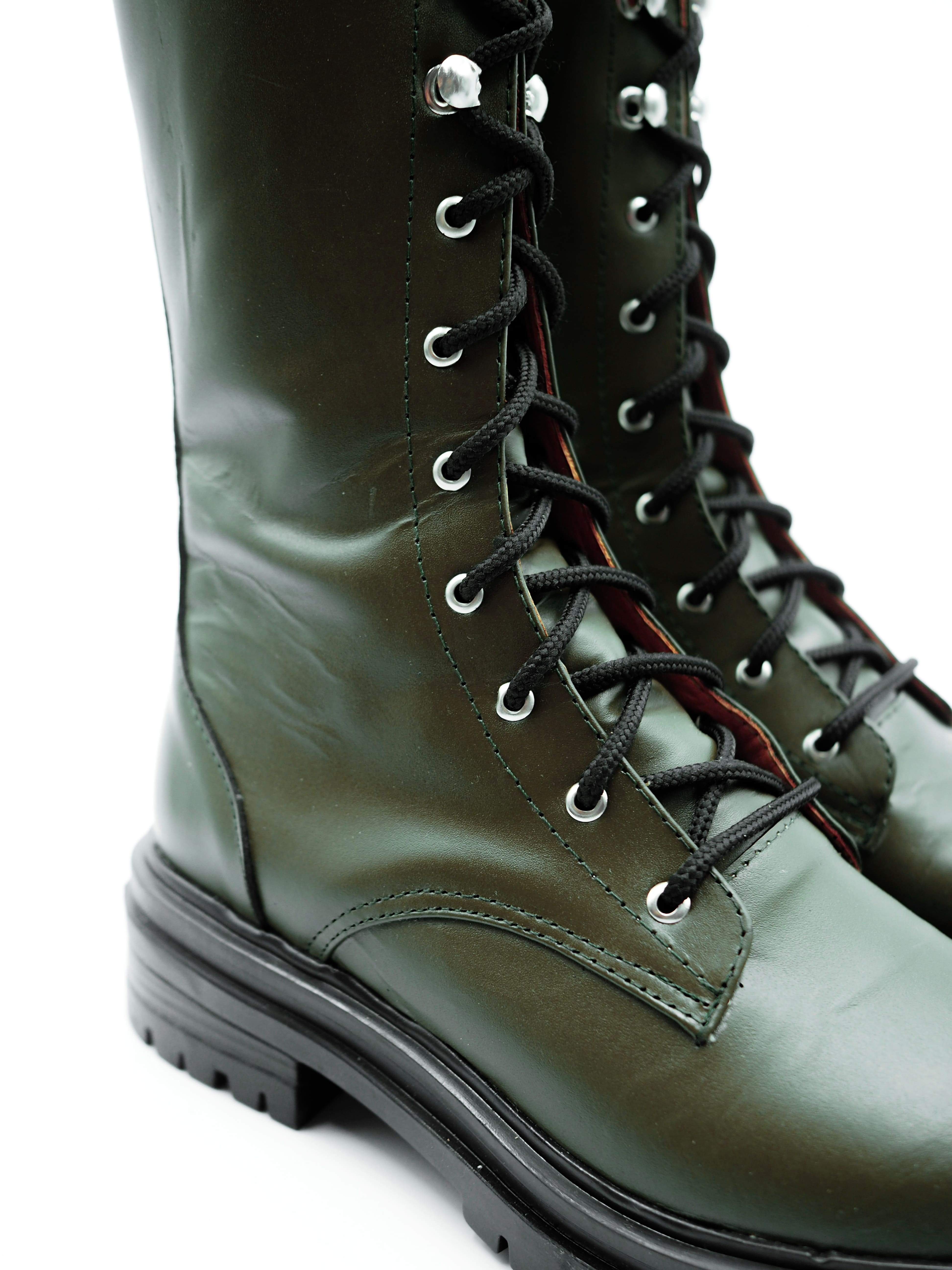 Bota Fedrha Piel Verde